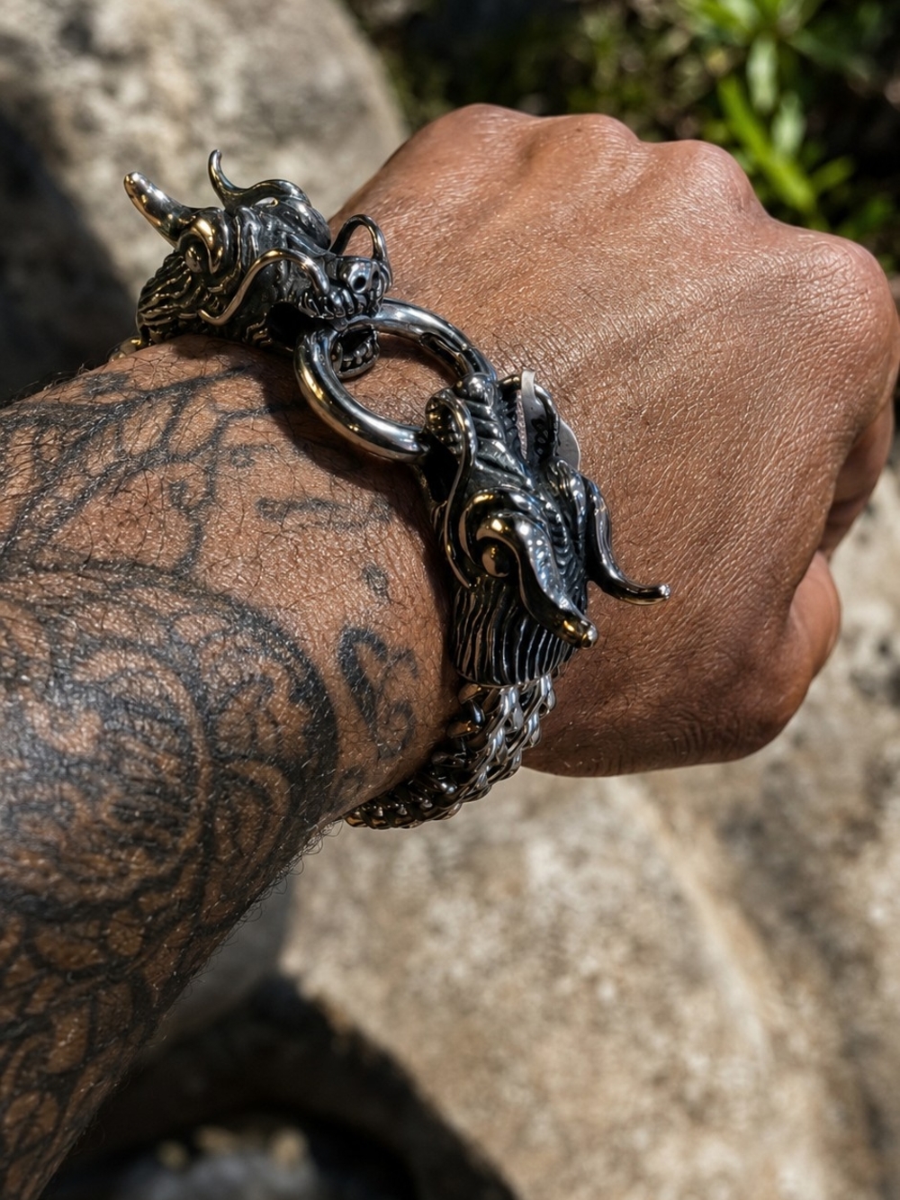 Dragon Link Bracelet - 9 Inch
